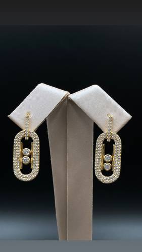 YELLOW GOLD EARINGS 18K