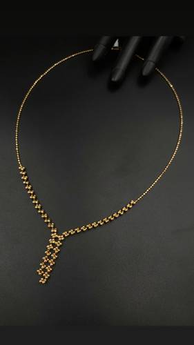 عقد ذهب أصفر عيار 18
