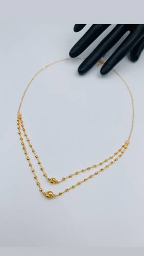 YELLOW GOLD NECKLACE K21