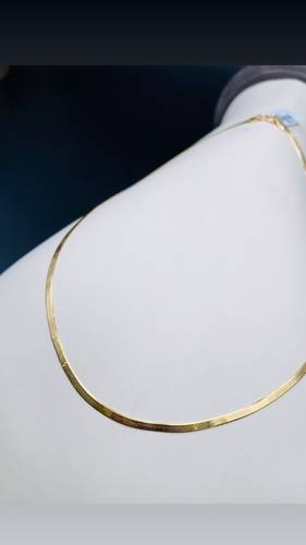 YELLOW GOLD NECKLACE K18