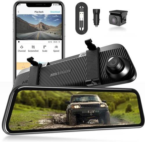 Hikvision AE-DC4928-N6PRO 2K Dual Dashcam Front and Rear
