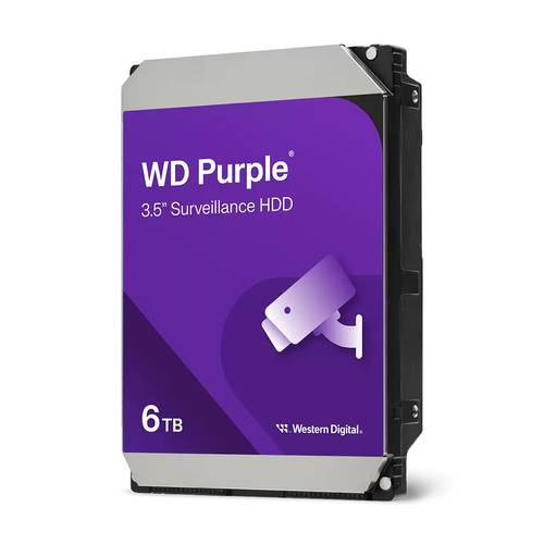هاردسك WD Purple 6TB داخلي SATA لكاميرات المراقبة