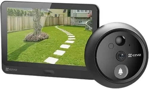 EZVIZ HP4 Smart Door Viewer with HD Camera & Touchscreen Display