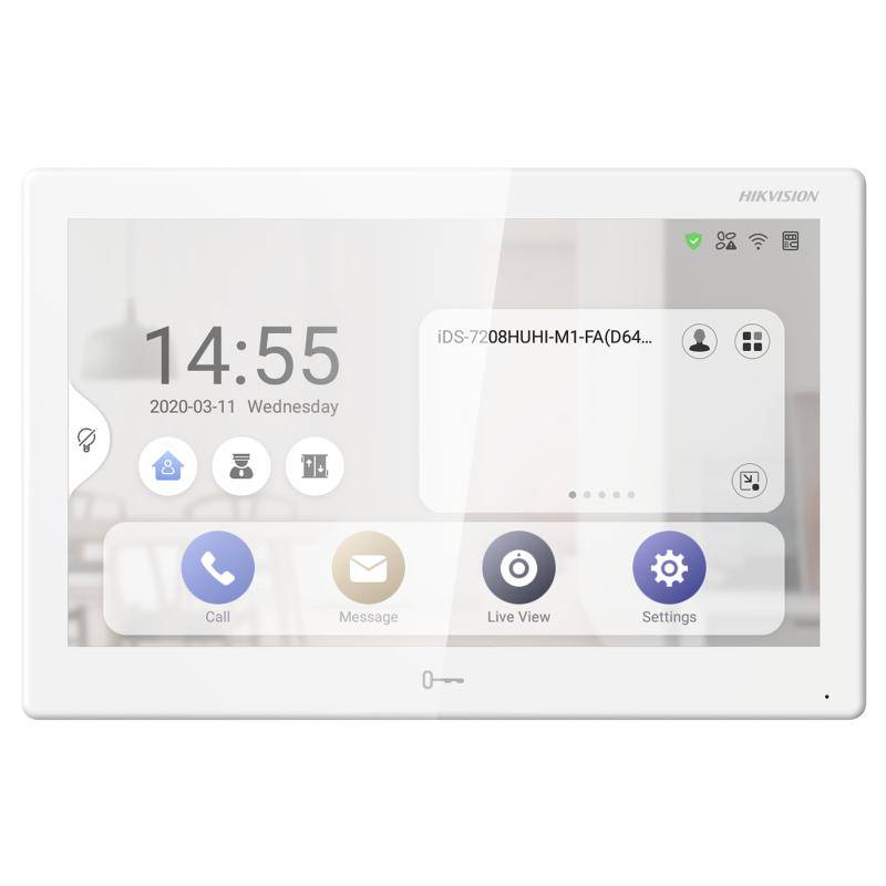 -inchesHikvision DS-KH9510-WTE1 Smart Indoor Station – 7”
