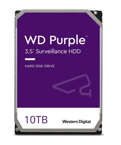 هاردسك WD Purple 10TB داخلي SATA لكاميرات المراقبة
