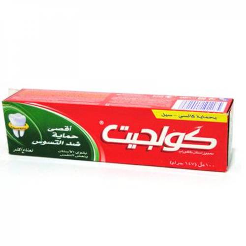 معجون كولجيت عادي نعناع اكثر 100مل  