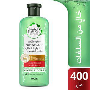 شامبو هيربال بيو رنيو 400 مل صبار ومانجو  