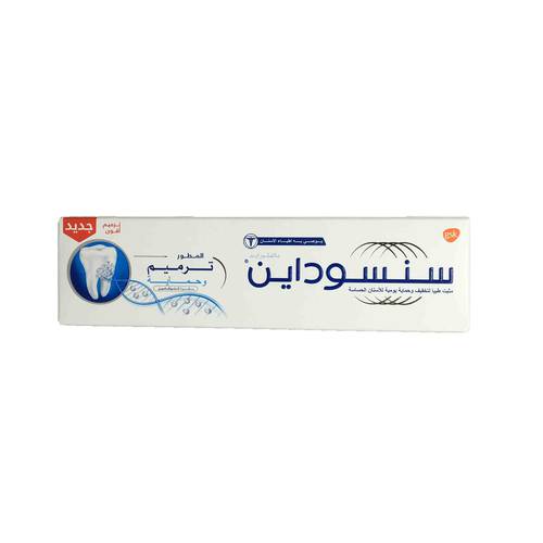 معجون أسنان سنسوداين ترميم وحماية المطور 75 مل