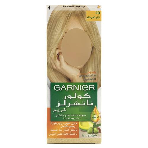 صبغة غارنيه أشقر ثلجي فاتح 10