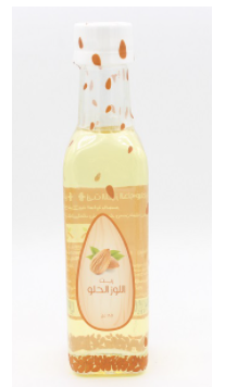 زيت زجاج 185 مل لوز حلو  