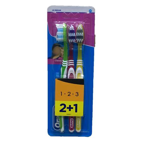 فرشاة أسنان أورال بي 1+2