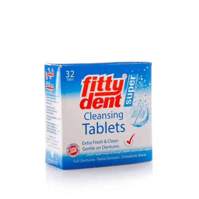 فيتي دنت اقراص تنظيف أطقم الأسنان 32 قرص
