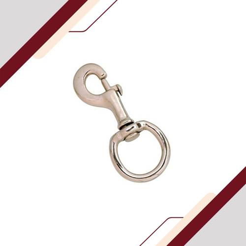 هوك حبل قود كبير / ذهبي مصبوغ