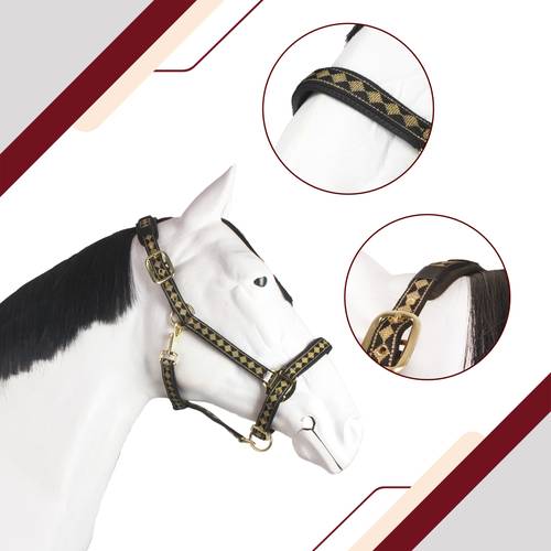 راسية نايلون فاخر ذهبي
