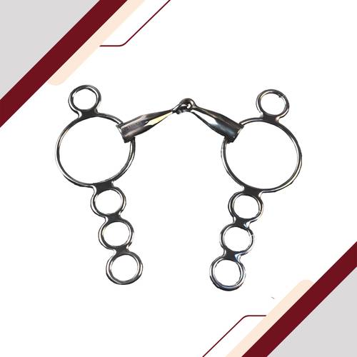 حديد لجام الكحيلة 4 حلقات مشطوف