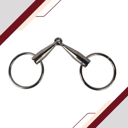 حديد لجام مباشر مشطوف