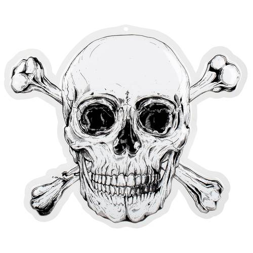Plastic Wall Decoration Pirates 