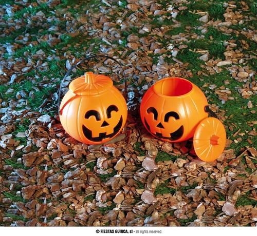 Pumpkin Basket With Lid