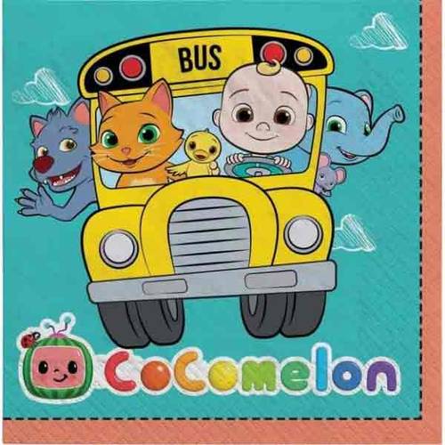 Cocomelon Lucnh Napkins