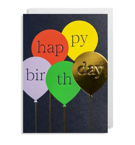 Happy Birthday Balloons