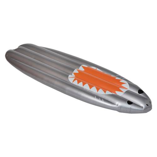 Ride With Me Surfboard Float Shark Attack - Silver