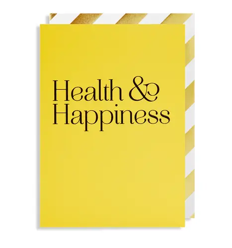 Health & Happiness