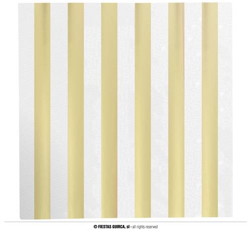 Bag 12 Napkins Gold 33X33 Cms.
