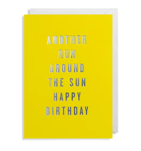 Another Year Around The Sun - Happy Birthday