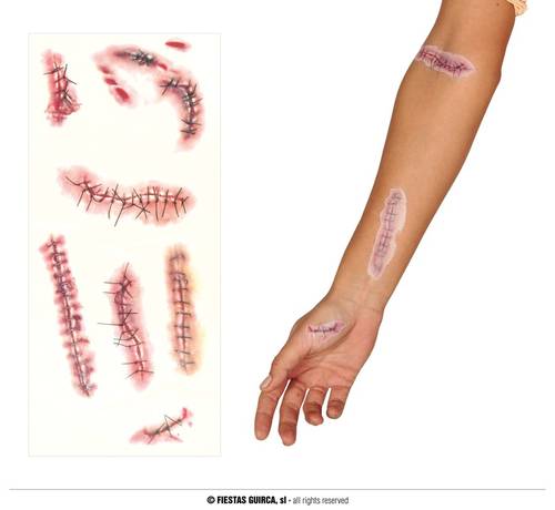 Scar Face Tattoo