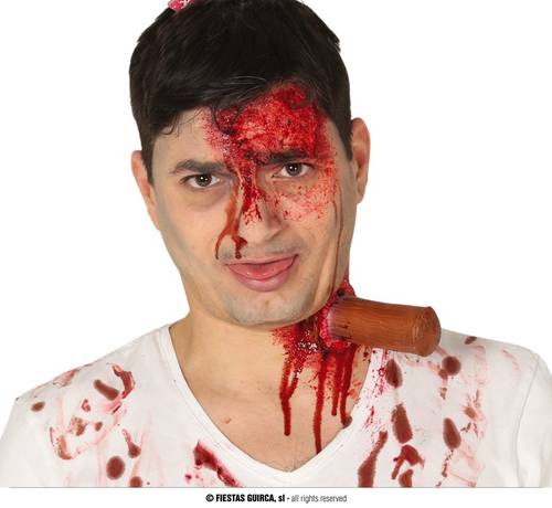Stake Latex Scar With Glue