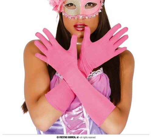 Pair Of Pink Gloves