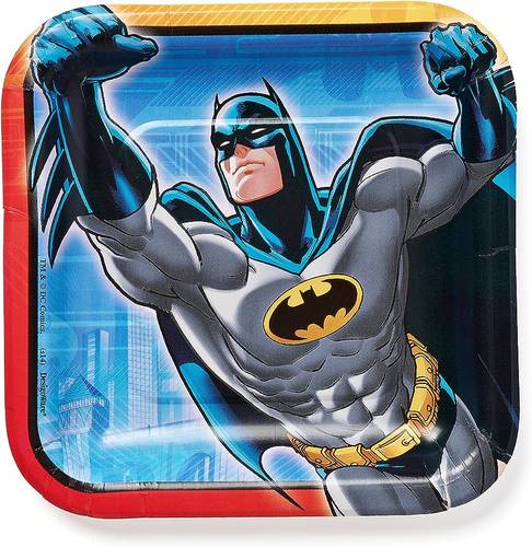 Batman Square Plates