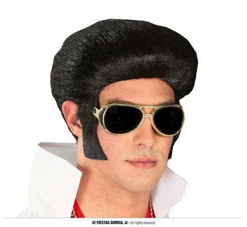 King Of Rock And Roll Wig (Box Container