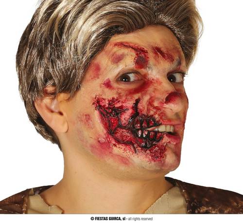 Half Mouth Latex Scar