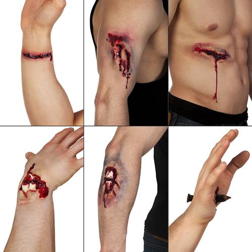 Latex Wound Assortment 6 Ass.