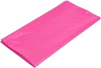 Magenta Plastic Table Cover 