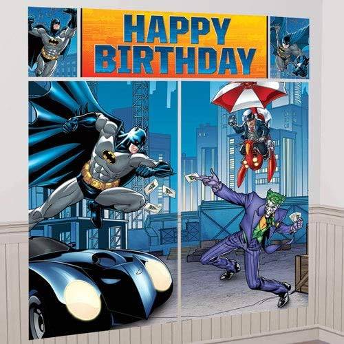Batman Scene Setter Wall Decoration Kit