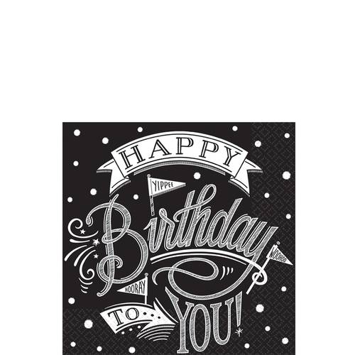 Hooray Its Your Birthday Beverage Napkin