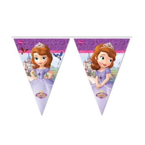 Sofia The First Triangle Flag Banner