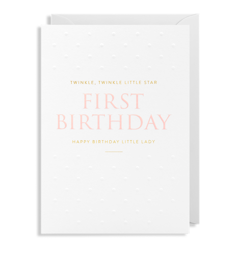 First Birthday Little Lady