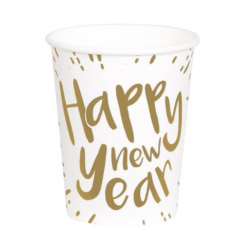 Set 10 Cups Happy New Year 