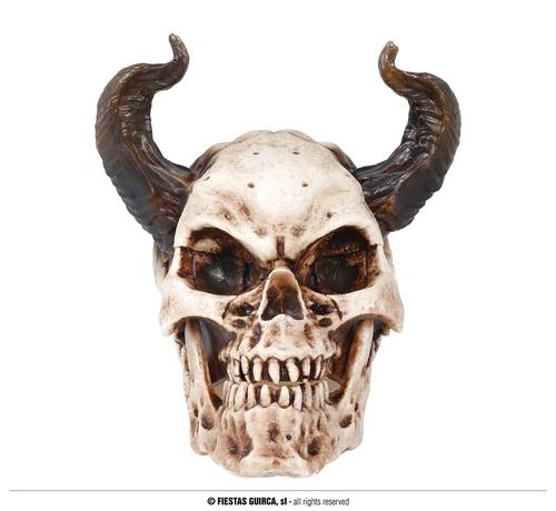 Horned Skull 20 Cm
