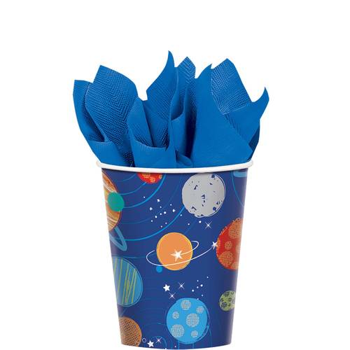 Blast Off Birthday Paper Cups 