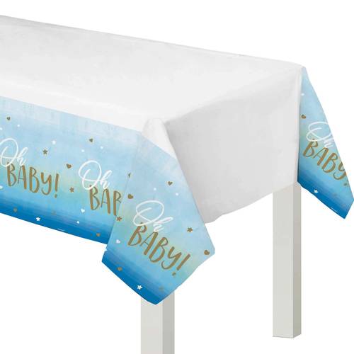 Oh Baby Boy Plastic Tablecover