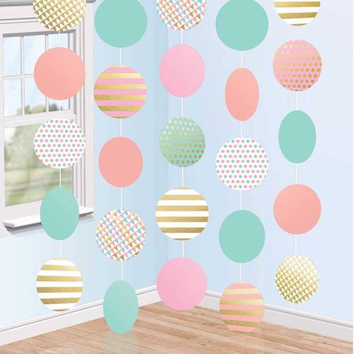 Pastel Circle Hanging Decoration