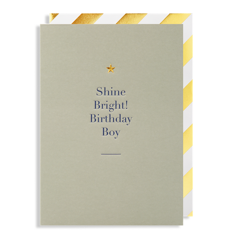 Shine Bright! Birthday Boy