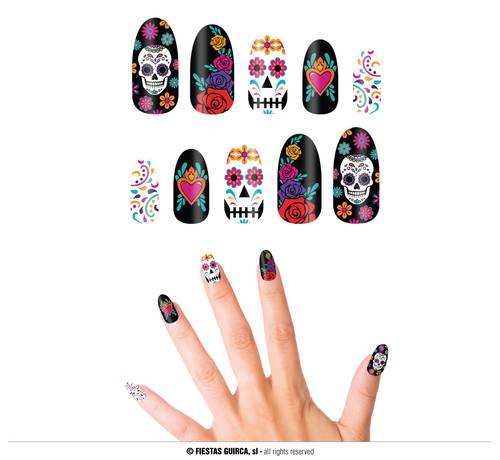 10 Catrina Nails With Glue