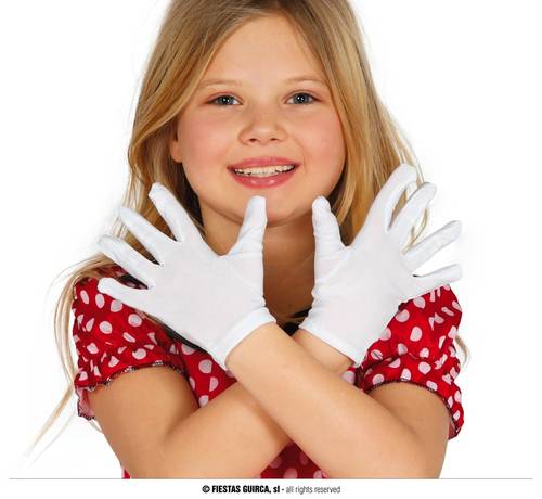 White Children’S Gloves