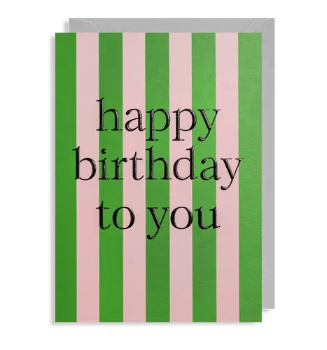 Happy Birthday to You