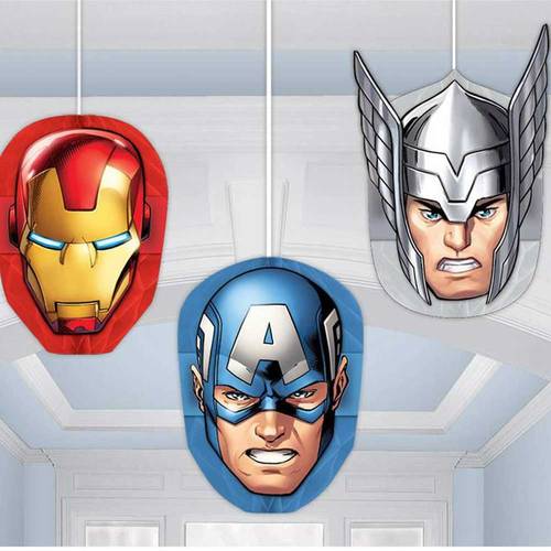 Avengers Honeycomb Decorations 